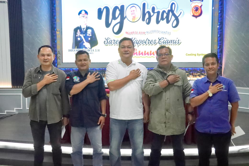 Kapolres Ciamis Perkuat Sinergi dengan Awak Media dan Apresiasi Prestasi Humas Demi Jaga Kamtibmas