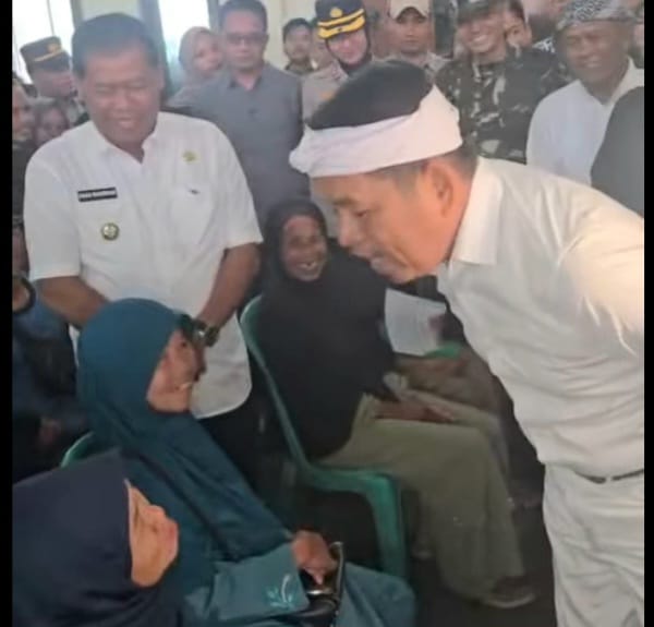 Dedi Mulyadi Tinjau Pergerakan Tanah di Malausma, Siapkan Hunian untuk Warga Terdampak