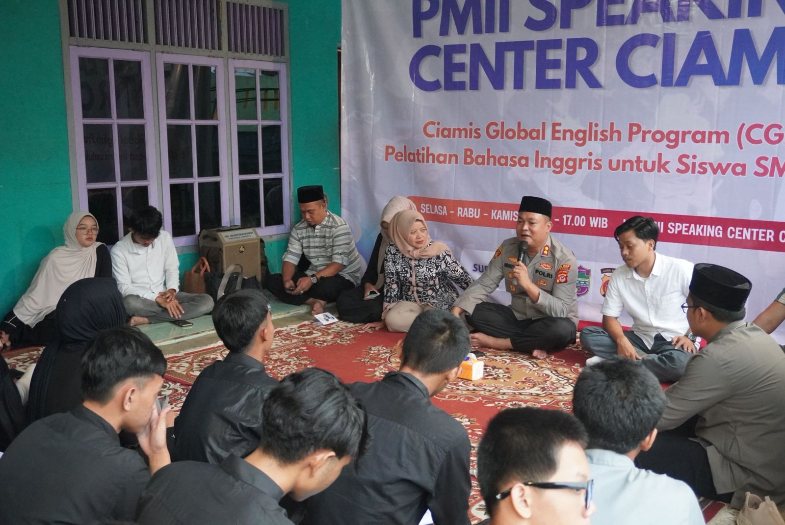 Kapolres Ciamis Hadiri Grand Opening Ciamis Global English Program 2026, Dukung Peningkatan SDM Generasi Muda