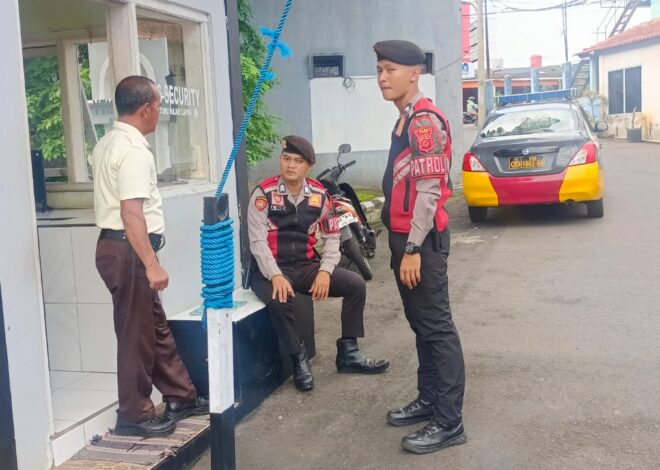 Humanis, Personel Samapta Polres Ciamis Patroli Perum Shapire Ciamis Beri Imbauan Kamtibmas