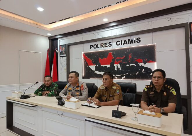 Polres Ciamis Ikuti Rakor Lintas Sektoral Kesiapan Ops Ketupat 2026, Perkuat Sinergi Pengamanan Idul Fitri 1447 H