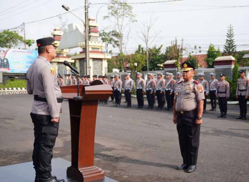 Polres Ciamis Gelar Upacara Korp Raport Kenaikan Pangkat Pengabdian, Wujud Apresiasi dan Penguatan Komitmen Pelayanan