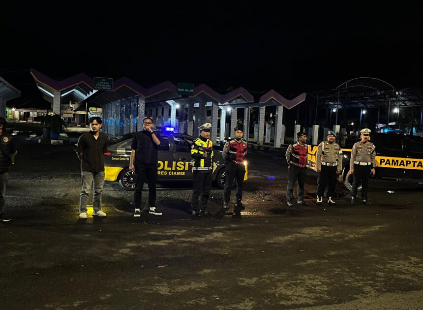 Polres Ciamis Tingkatkan Patroli Biru Menjelang Sahur, Antisipasi Kejahatan dan Balap Liar