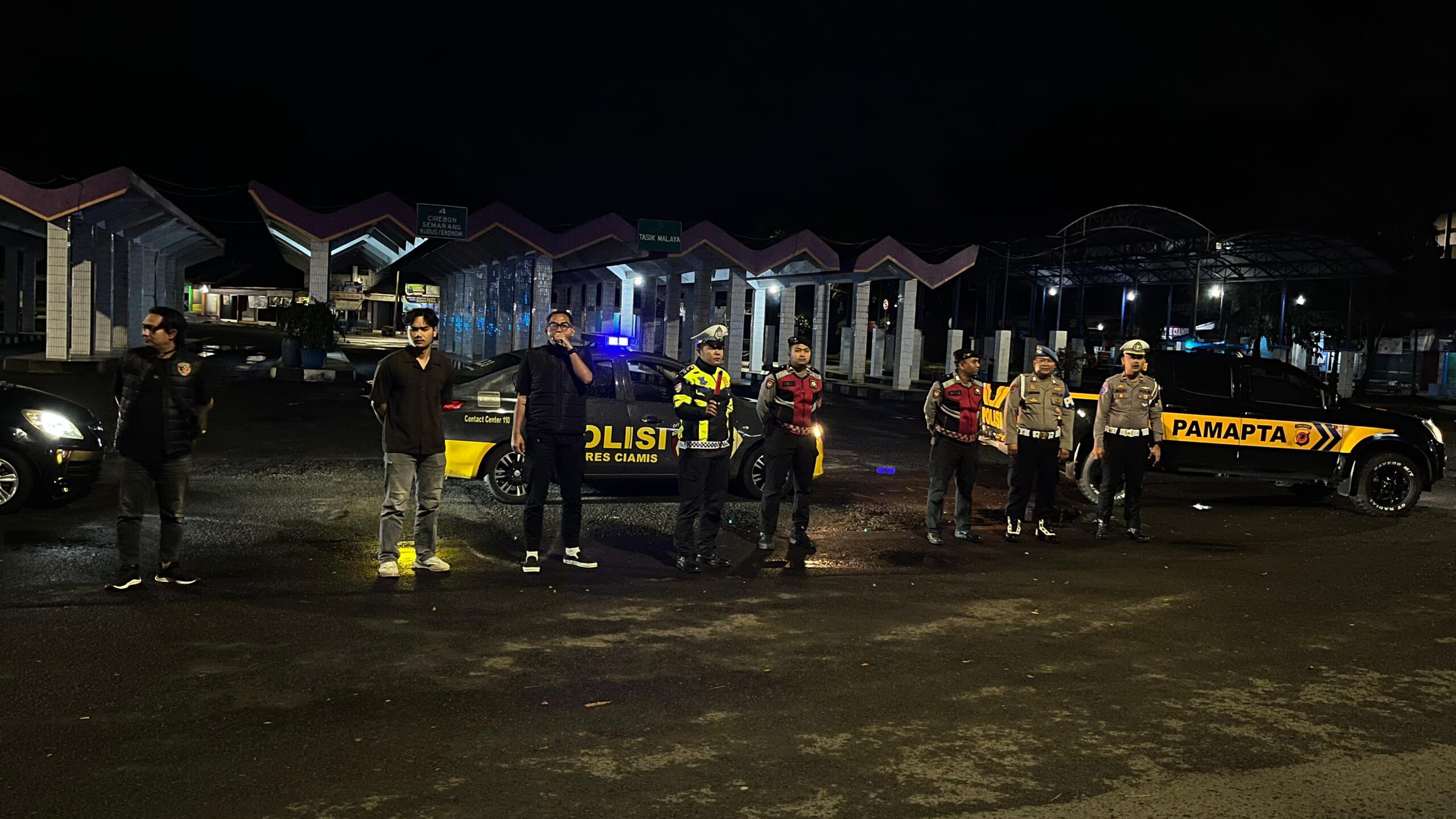 Polres Ciamis Tingkatkan Patroli Biru Menjelang Sahur, Antisipasi Kejahatan dan Balap Liar