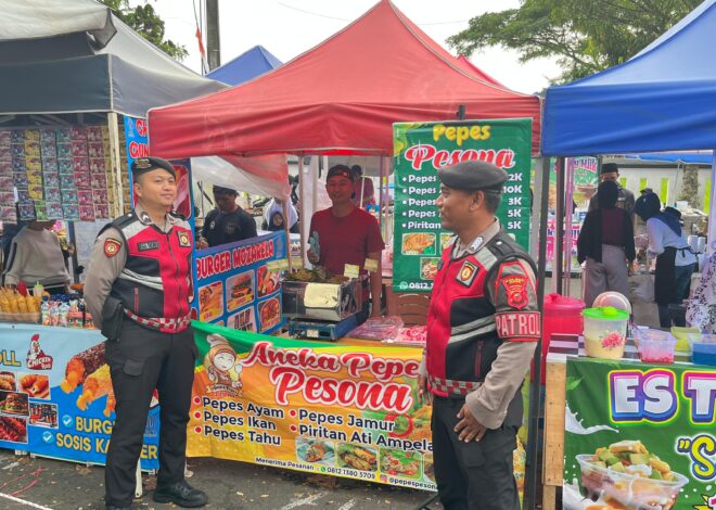 Cipkon Kamtibmas Saat Ramadan, Samapta Polres Ciamis Patroli Pengamanan Ngabuburit di Ciamis