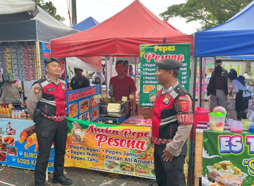 Cipkon Kamtibmas Saat Ramadan, Samapta Polres Ciamis Patroli Pengamanan Ngabuburit di Ciamis