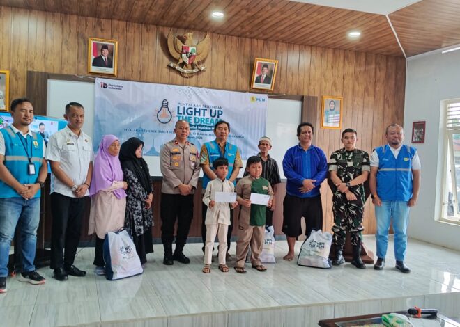 Polres Ciamis Dukung Program Light Up The Dream, Wujudkan Lingkungan Terang dan Kamtibmas Kondusif