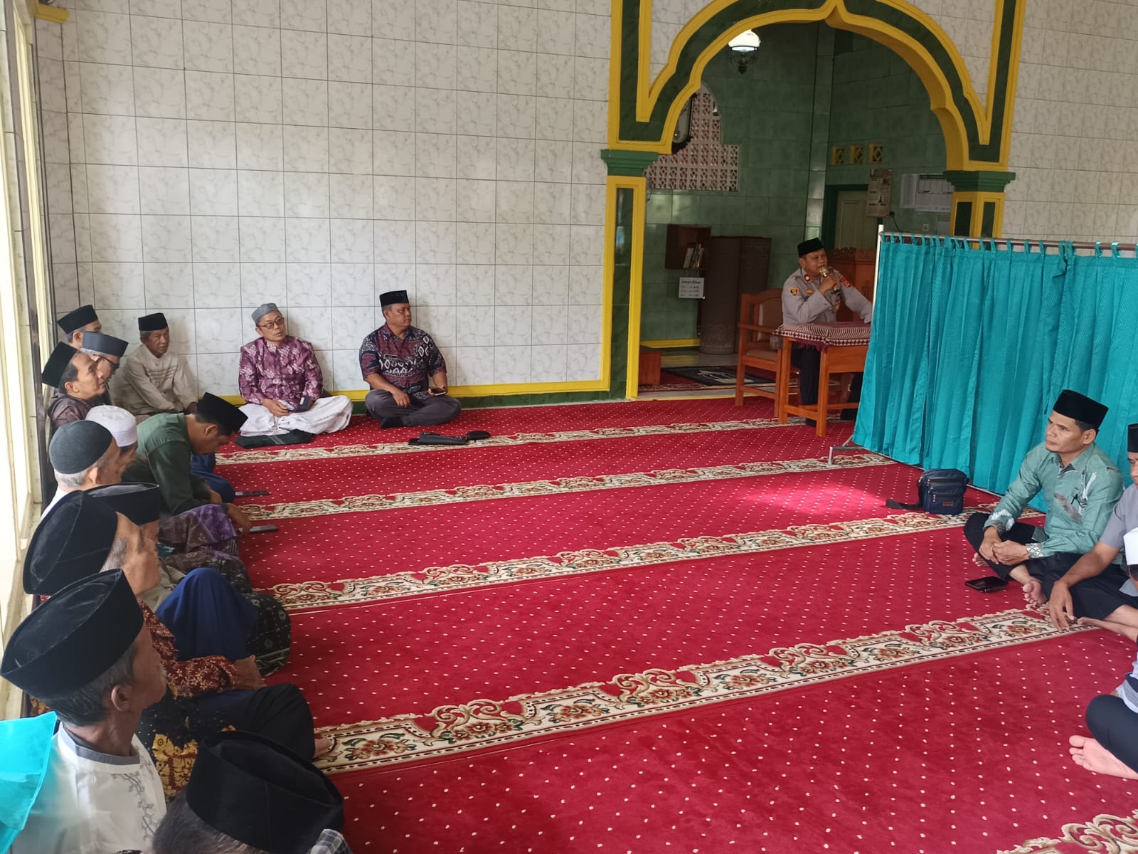 Polsek Cijeungjing Hadiri Safari Ramadhan Kecamatan, Perkuat Peran Kepolisian Bersama Masyarakat Menjaga Kamtibmas