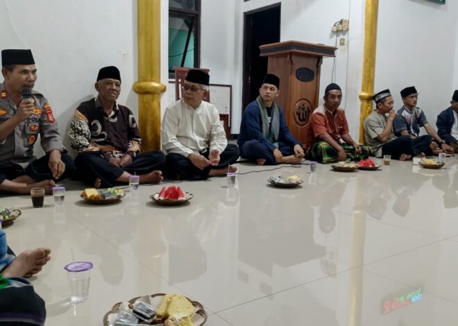 Polsek Pamarican Polres Ciamis Ikuti Tarling Bersama Warga Masyarakat Desa Bantarsari