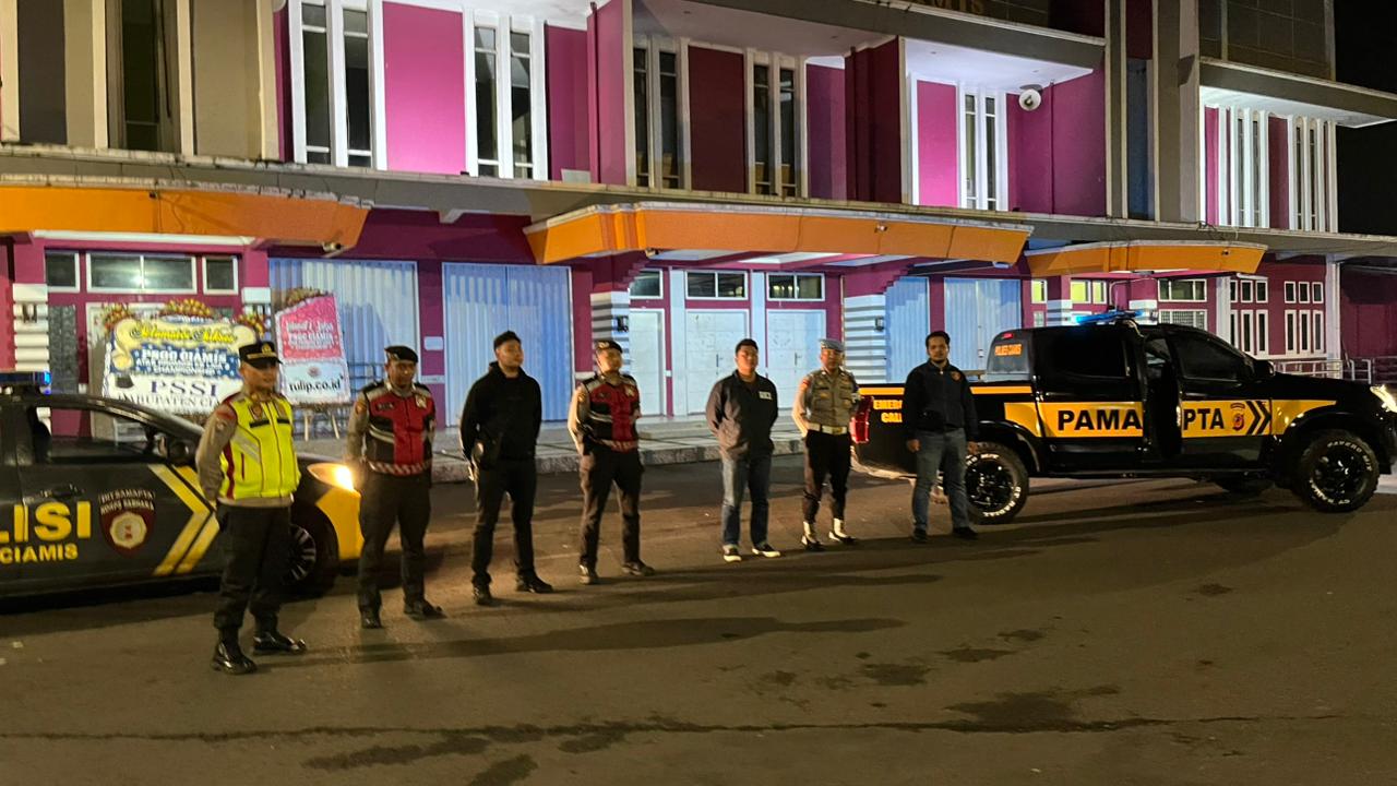 Polres Ciamis Intensifkan Patroli Biru Menjelang Sahur, Jaga Keamanan Wilayah Selama Ramadhan