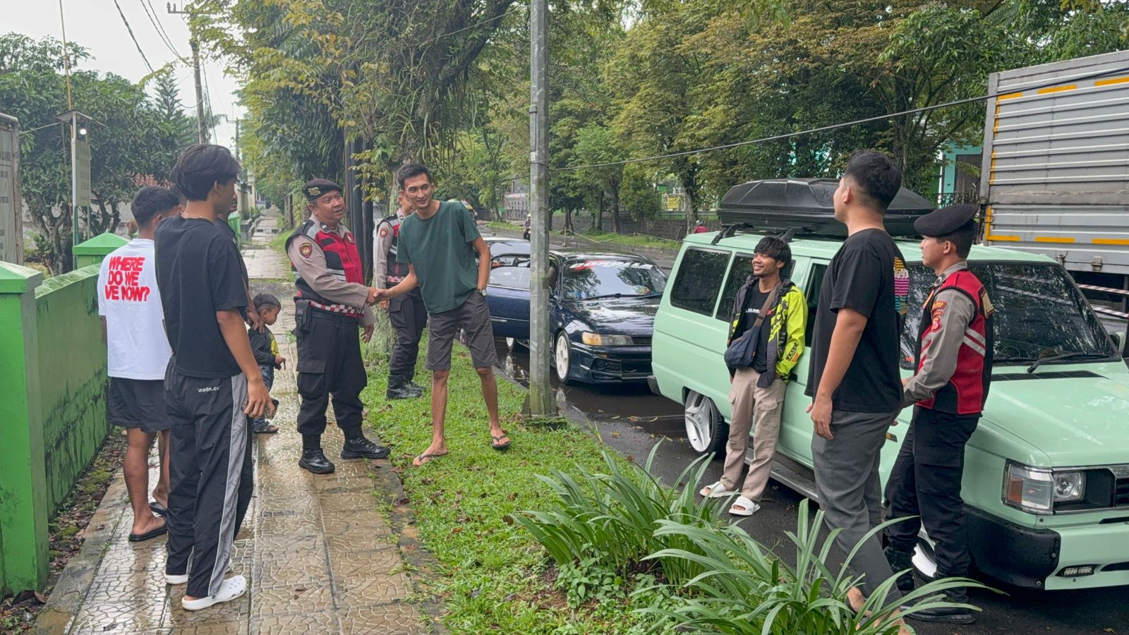 Polres Ciamis Tingkatkan Patroli Ngabuburit untuk Jaga Keamanan dan Kelancaran Lalu Lintas