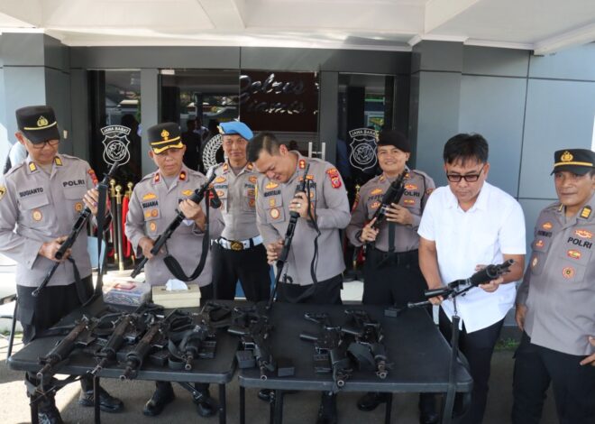 Polres Ciamis Lakukan Pemeriksaan Senjata Api Personel untuk Jaga Profesionalitas dan Keamanan Tugas