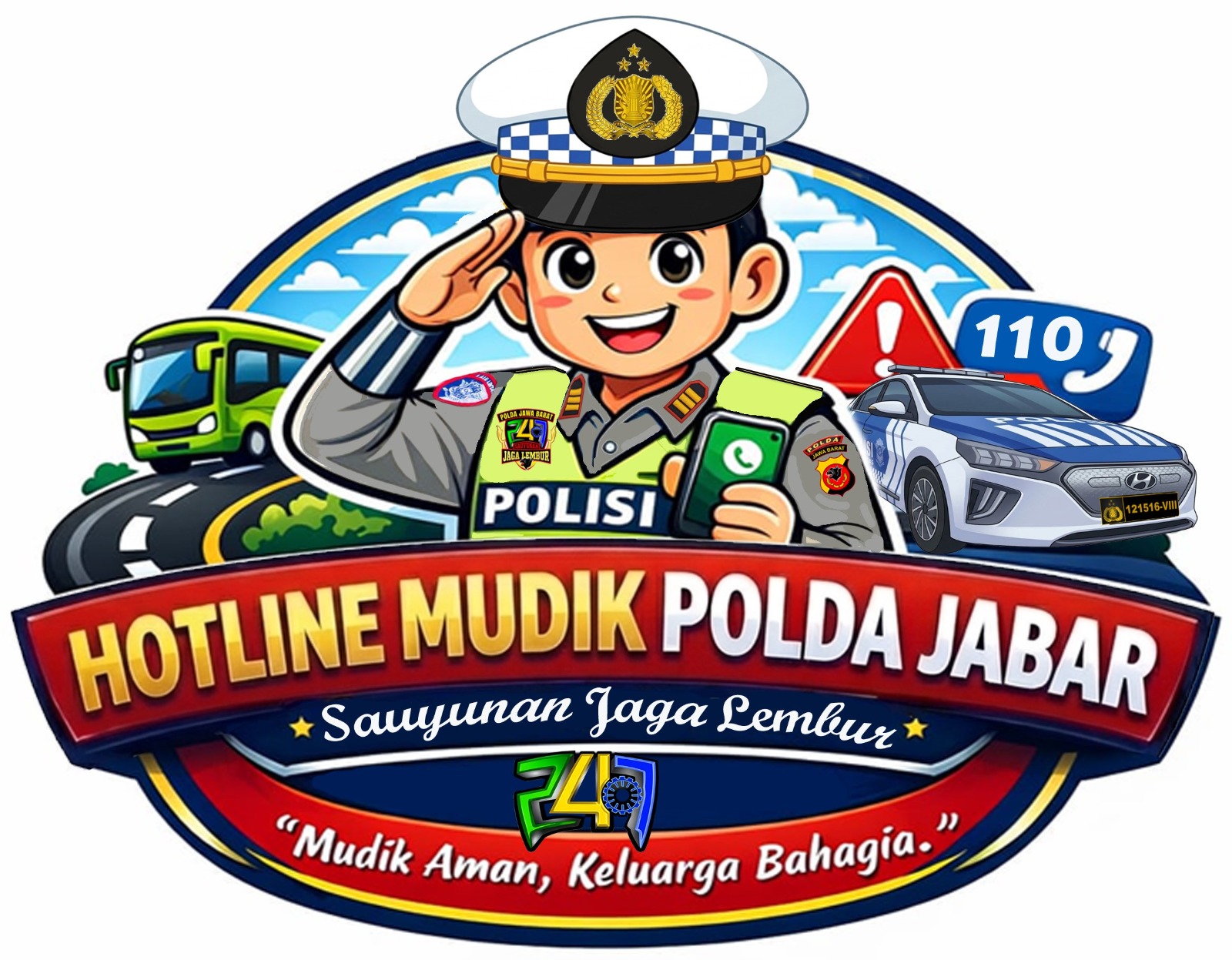 Mudik Lebaran 2026, Polda Jabar Siapkan Hotline Khusus untuk Bantu Pemudik