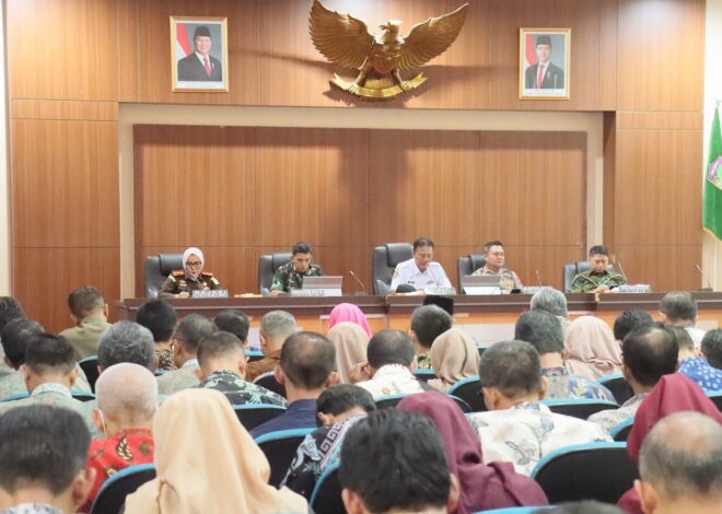 Polres Ciamis Perkuat Koordinasi Lintas Instansi Jelang Pengamanan Idul Fitri 1447 H