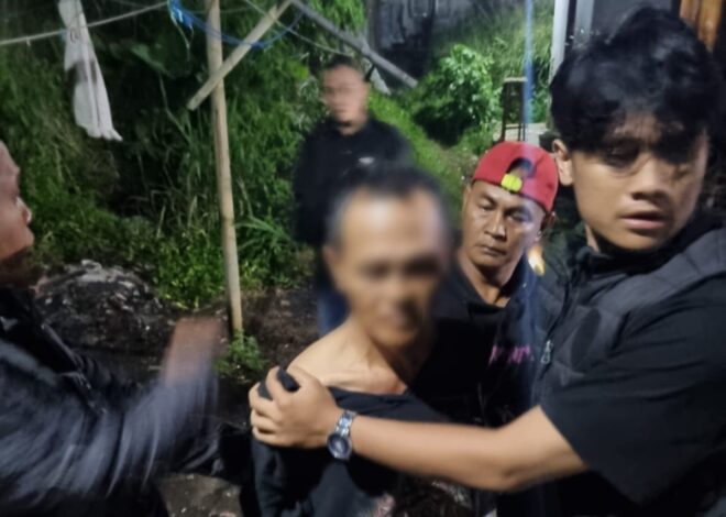 Gerak Cepat Polres Sukabumi Amankan Pria Diduga Lakukan Asusila dan Ancam Warga dengan Kampak