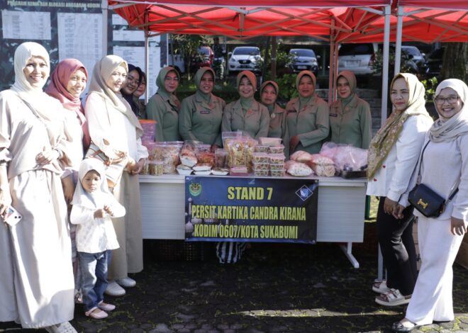 Dorong UMKM dan Ringankan Beban Warga, Kodim 0607 Sukabumi