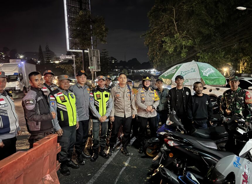 Polsek Megamendung Dalam Operasi KRYD Gabungan Berikan Rasa Aman Dibulan Suci Ramadhan