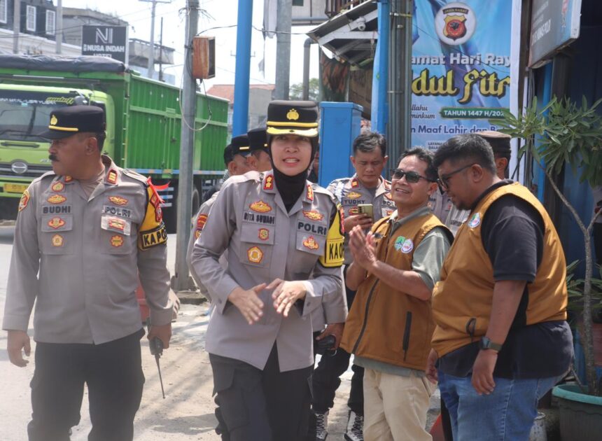 Kapolres Majalengka Pastikan Kesiapan Pos Pengamanan Operasi Ketupat Lodaya 2026