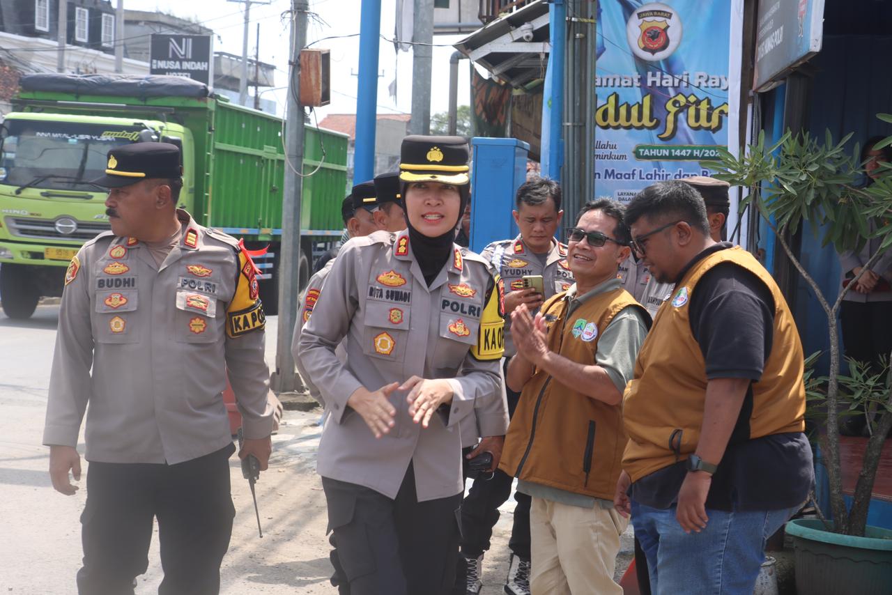 Kapolres Majalengka Pastikan Kesiapan Pos Pengamanan Operasi Ketupat Lodaya 2026
