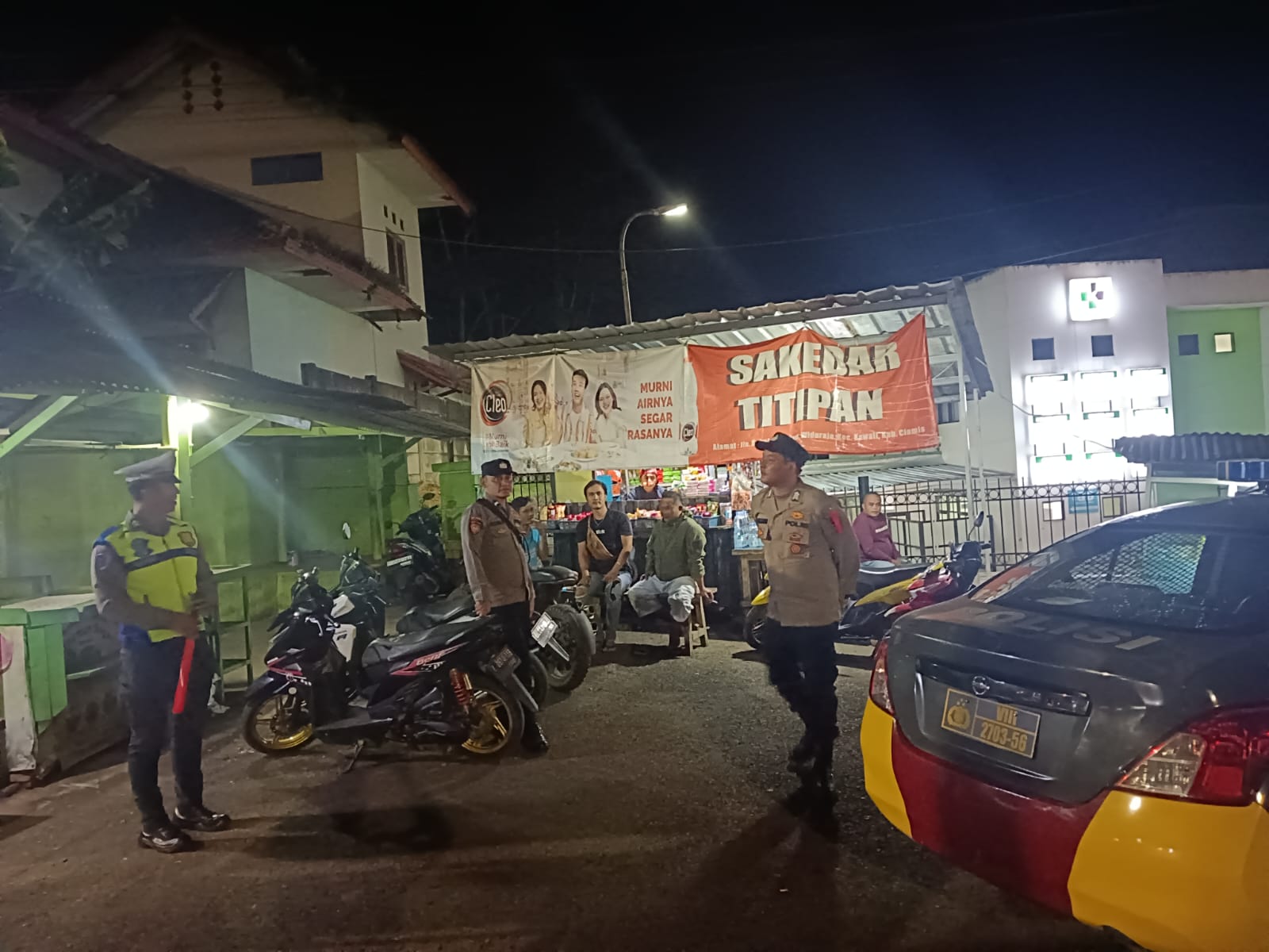 Polsek Kawali Tingkatkan Patroli KRYD Ops Ketupat Lodaya 2026 untuk Antisipasi Kejahatan dan Gangguan Kamtibmas