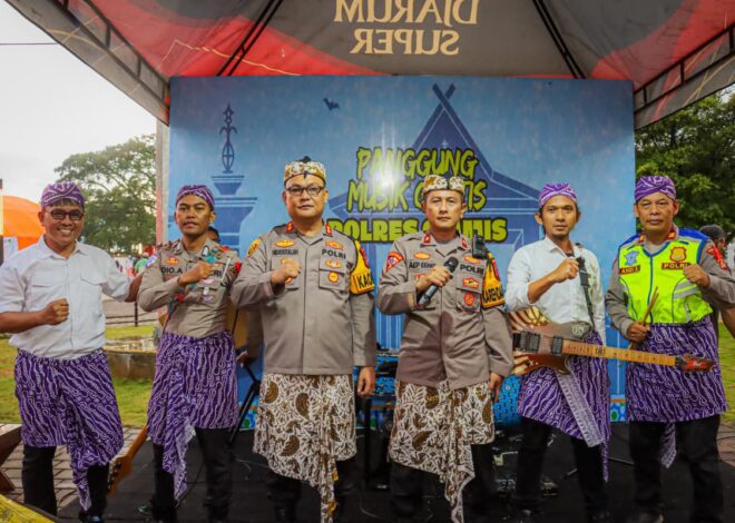 Ciptakan Mudik Aman, Kapolres Ciamis Gandeng Unsur Budaya Kerajaan Galuh Siap Amankan Mudik Bagi Warga Masyarakat Yang Melintas di Wilayah Kab. Ciamis