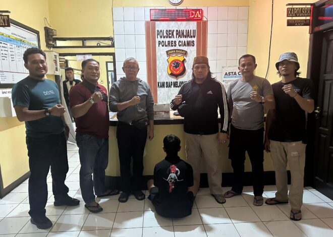 Polsek Panjalu dan Resmob Sat Reskrim Polres Ciamis Tanggap Pelaku Penganiayaan di Panjalu