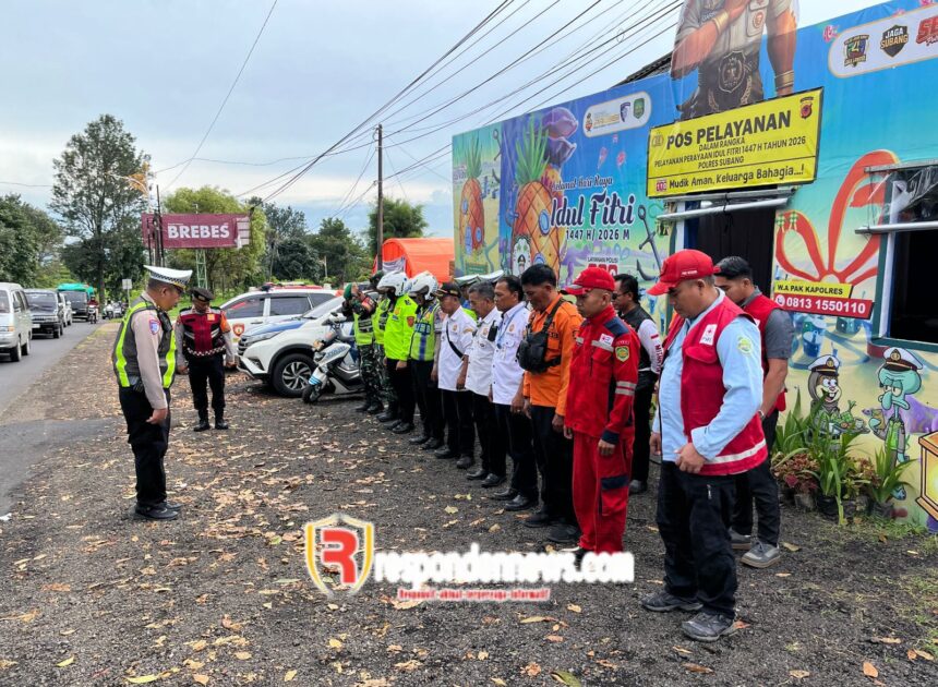 SATKOM POKDARKAMTIBMAS FAMILY sekaligus pokdarkamtibmas resor subang Pemantauan H+4 HARI RAYA IDUL FITRI ,dipimpin langsung IPTU SAHRONI
