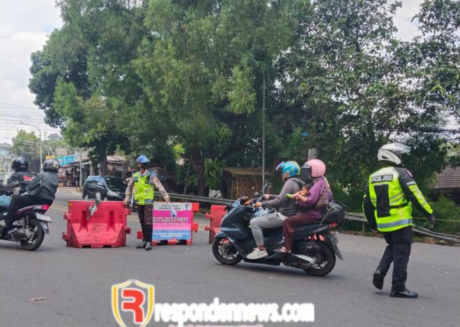 Polsek Megamendung dan Polres Bogor Berjibaku Amankan Arus Mudik Lebaran, Pastikan ‘Mudik Aman Keluarga Bahagia’