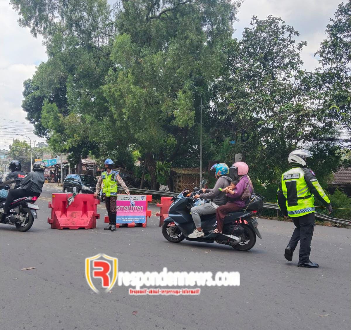 Polsek Megamendung dan Polres Bogor Berjibaku Amankan Arus Mudik Lebaran, Pastikan ‘Mudik Aman Keluarga Bahagia’