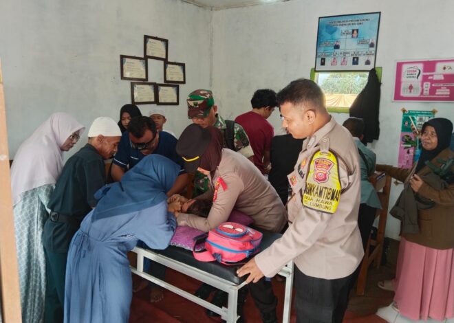 Polres Ciamis Hadir Amankan Khitanan Massal di Lumbung, Wujud Nyata Pelayanan dan Kepedulian Sosial