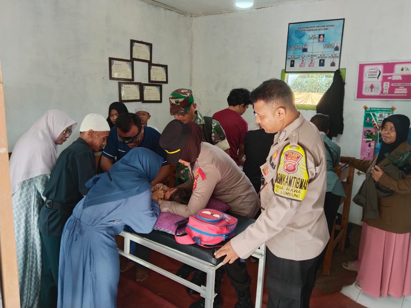 Polres Ciamis Hadir Amankan Khitanan Massal di Lumbung, Wujud Nyata Pelayanan dan Kepedulian Sosial