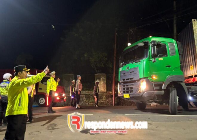 Kapolres Sukabumi Tertibkan Truk Sumbu 3 dan Mobil Bak Terbuka, Demi Keselamatan Pasca Lebaran