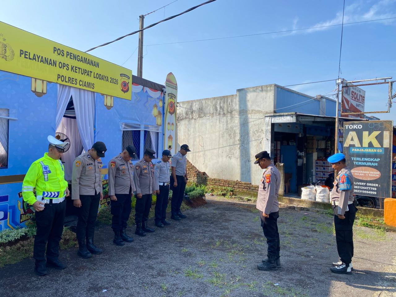 Polsek Kawali Perkuat Kesiapsiagaan Personel Lewat Apel KRYD, Jaga Stabilitas Kamtibmas Pasca Lebaran