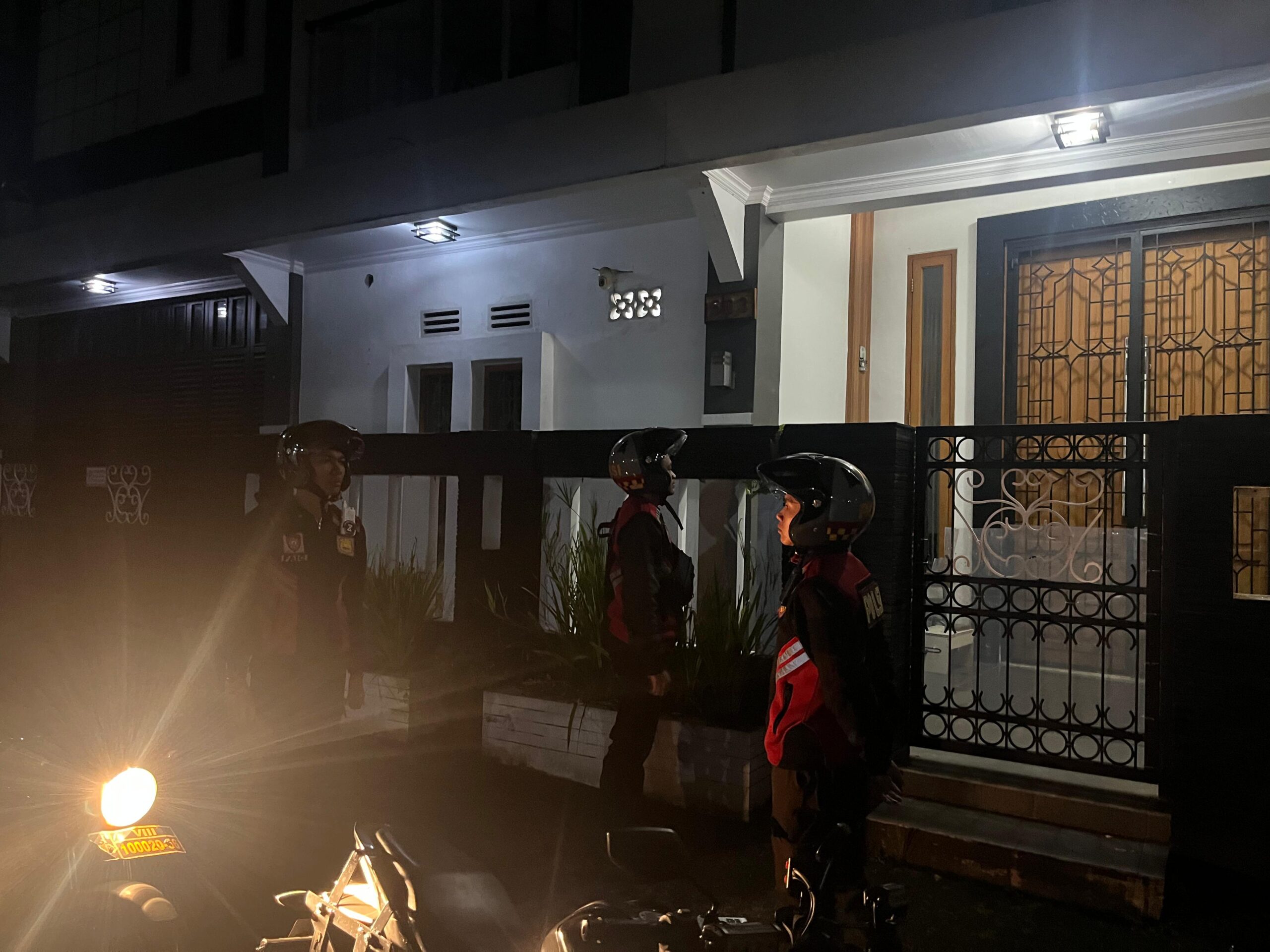 Cipkon Kamtibmas, Sat Samapta Polres Ciamis Patroli ke Pemukiman Warga Pasca Ops Ketupat