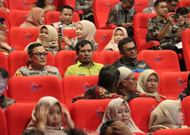 Polres Ciamis Edukasi Generasi Muda Cegah Cyberbullying Lewat Nonton Bareng Film Pendidikan Karakter