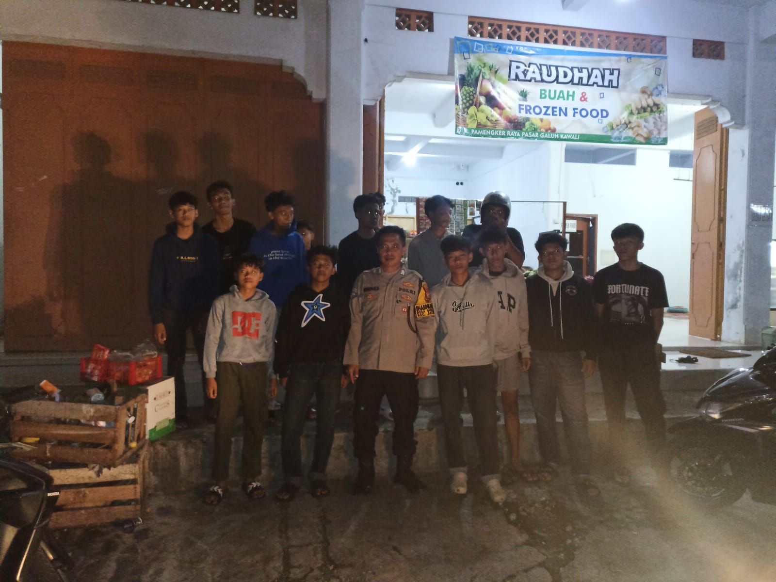 Polsek Kawali Tingkatkan Patroli KRYD Antisipasi C3 dan Geng Motor, Polri Hadir Jaga Keamanan Wilayah