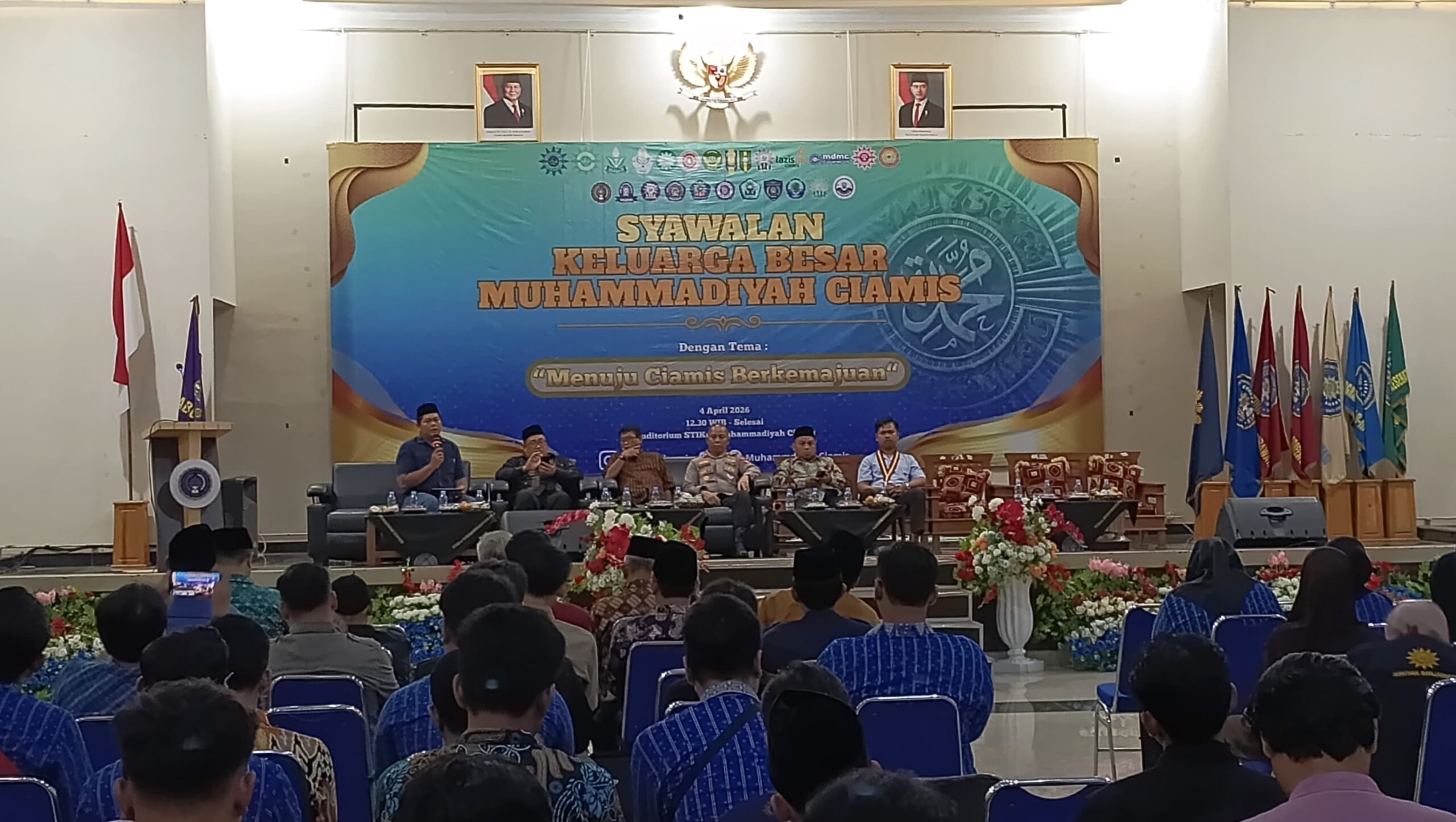 Polres Ciamis Hadiri Syawalan Muhammadiyah, Polri Perkuat Silaturahmi dan Sinergi dengan Masyarakat