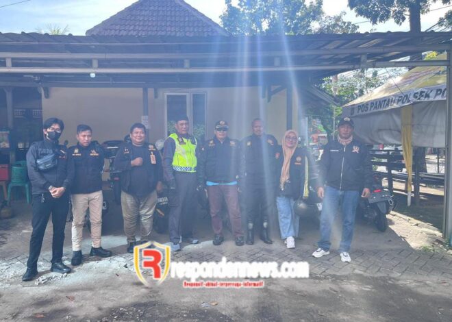 Pokdarkamtibmas Bhayangkara Polsek Pondok Aren Gelar Touring Silaturahmi ke Puncak Bogor