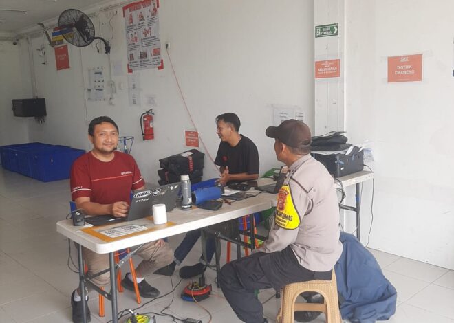 Perkuat Sinergitas, Polsek Cikoneng Polres Ciamis Koorkom Kamtibmas ke Warga Gandasar