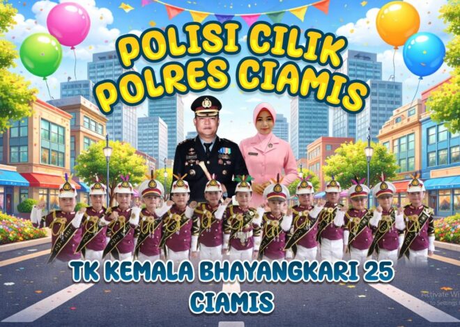 Polisi Cilik TK Kemala Bhayangkari 25 Ciamis Raih Juara 2 dan Juara 1 Kostum Terbaik Tingkat Jawa Barat, Bukti Peran Kepolisian Bina Generasi Disiplin