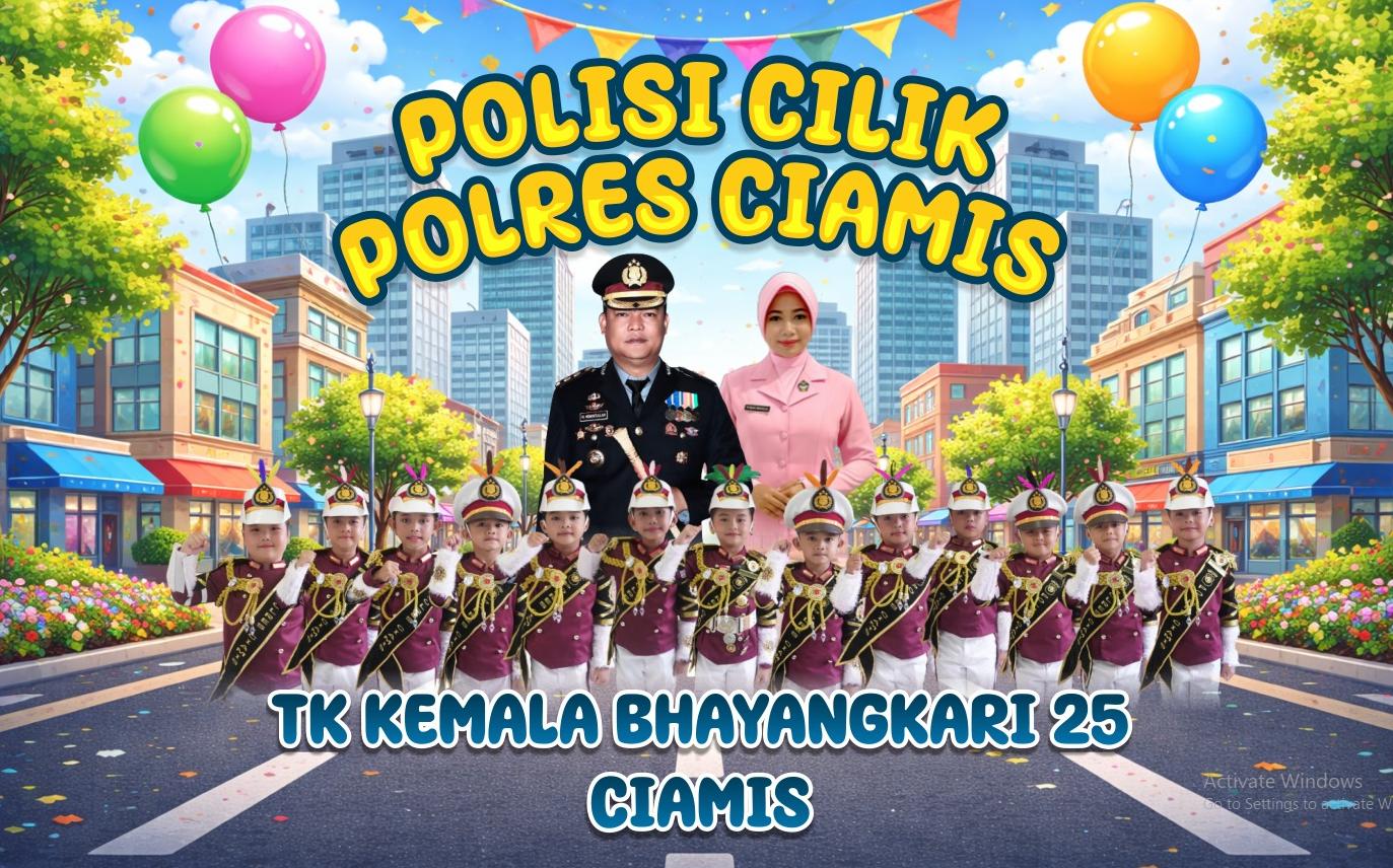 Polisi Cilik TK Kemala Bhayangkari 25 Ciamis Raih Juara 2 dan Juara 1 Kostum Terbaik Tingkat Jawa Barat, Bukti Peran Kepolisian Bina Generasi Disiplin