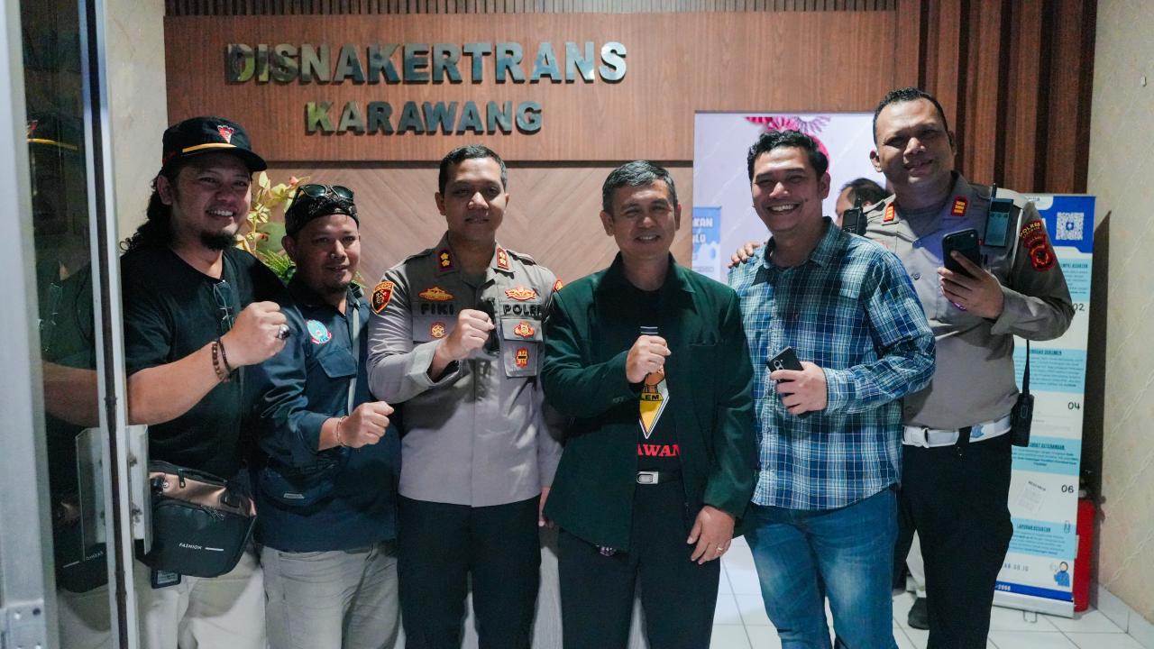 Ratusan Buruh Karawang Gelar Aksi Pra Mayday 2026, Tuntut Pencabutan Aturan Magang hingga Tolak PHK