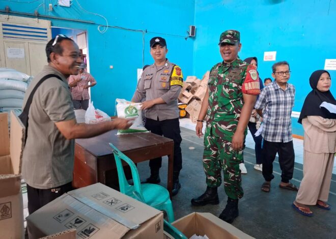 Peran Polri Kawal Bantuan Pangan, Bhabinkamtibmas Polsek Cijeungjing Pastikan Penyaluran Tepat Sasaran di Desa Pamalayan