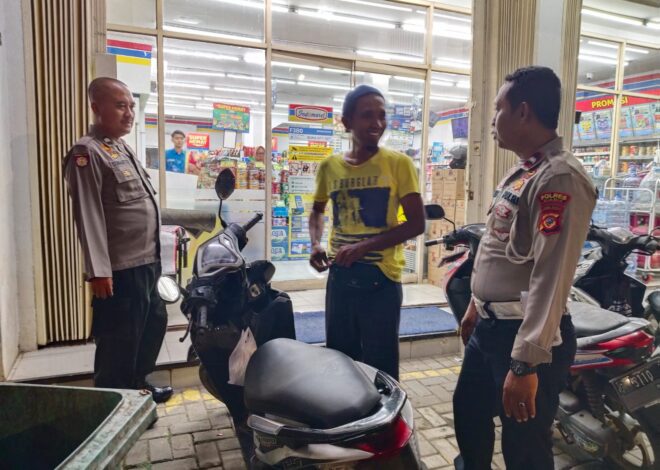 Polsek Banjarsari Tingkatkan Patroli Malam di Banjarsari, Wujud Nyata Jaga Kamtibmas Tetap Kondusif