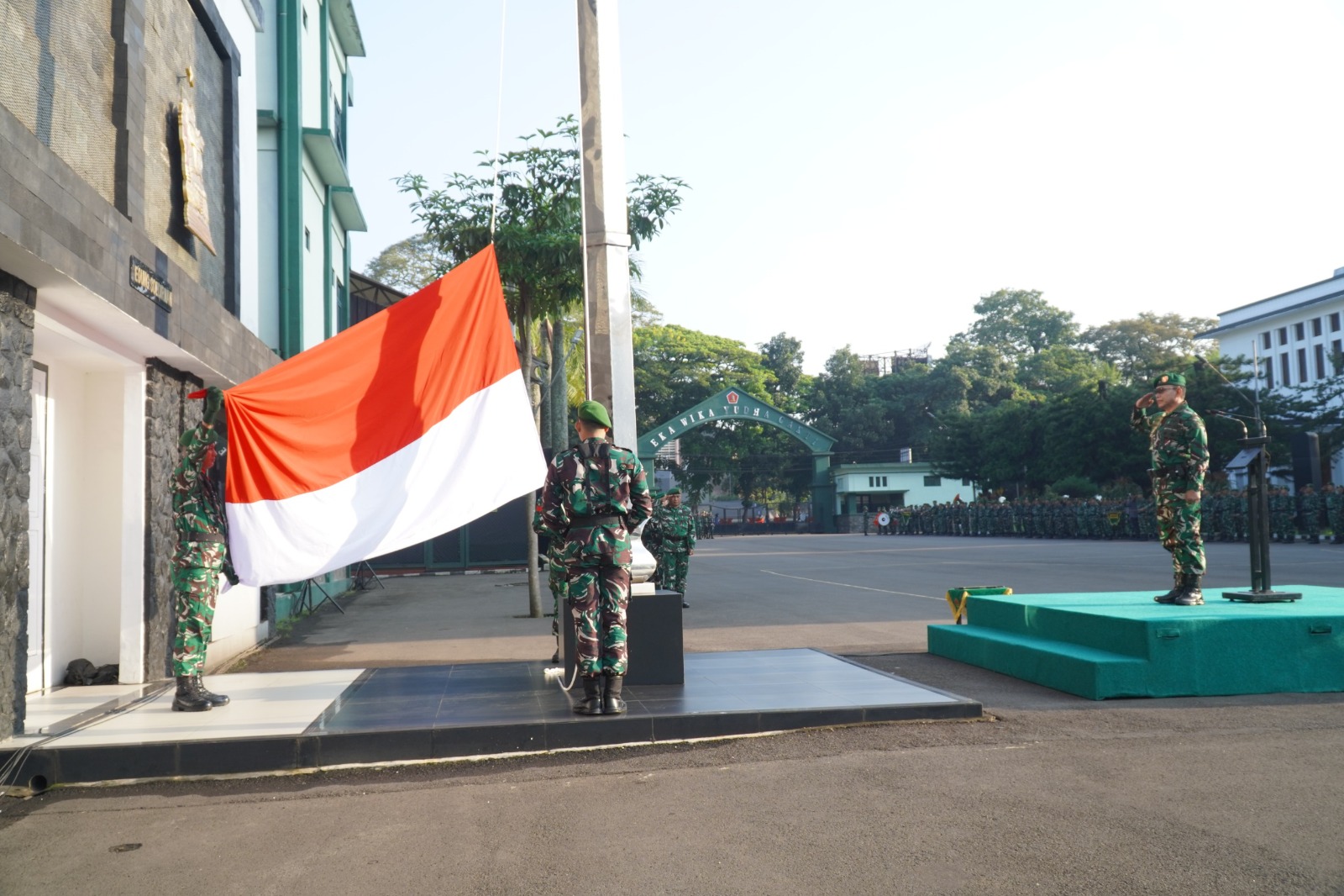 Upacara 17-an, Panglima TNI Tegaskan Disiplin dan Profesionalisme di Tengah Dinamika Global