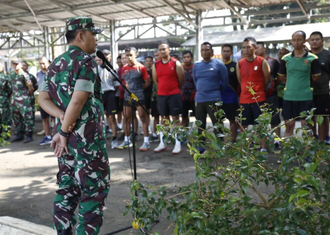 Kesehatan Jadi Prioritas, Garjas Kodim 0607 Diawali Pemeriksaan EKG