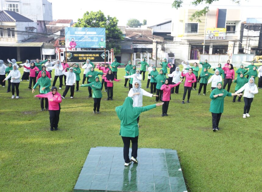 Kebersamaan dalam Gerak, Tiga Organisasi Wanita Sukabumi Satukan Energi Lewat Olahraga.