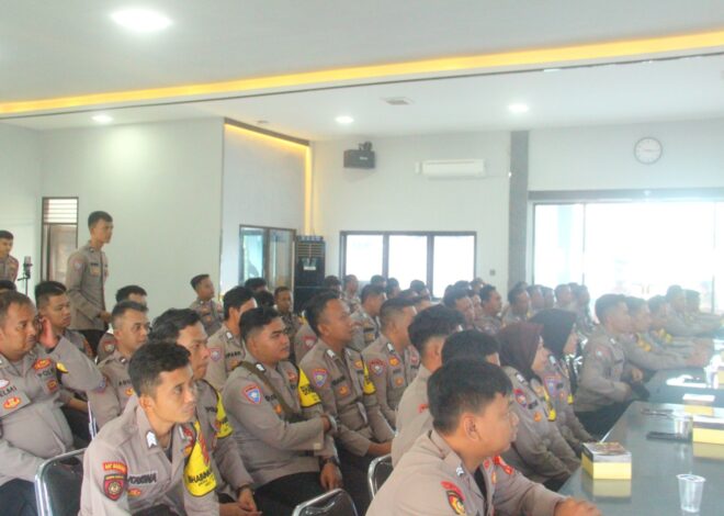 Polres Ciamis Tingkatkan Profesionalisme Bhabinkamtibmas melalui Pelatihan Peningkatan Kemampuan (Latkatpuan)