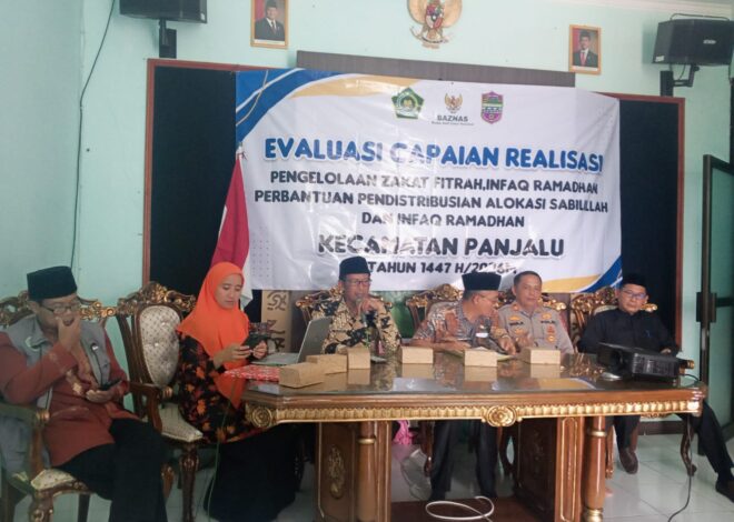 Perkuat Sinergitas, Polsek Panjalu Koorkom Kamtibmas di Acara UPZ Kecamatan Panjalu