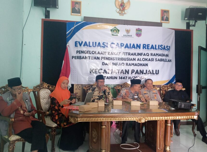 Perkuat Sinergitas, Polsek Panjalu Koorkom Kamtibmas di Acara UPZ Kecamatan Panjalu